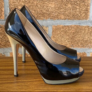 Giuseppe Zanotti pattent leather heels 8.5